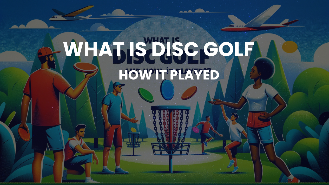 what is disc golf